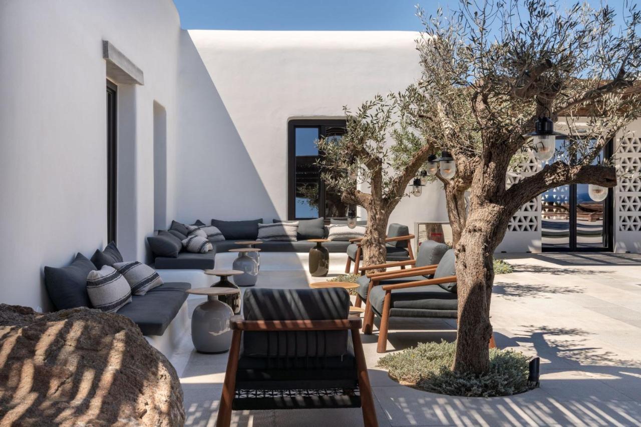 ホテル Kalesma Mykonos オルノス エクステリア 写真