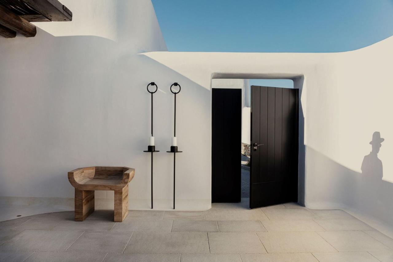 ホテル Kalesma Mykonos オルノス エクステリア 写真