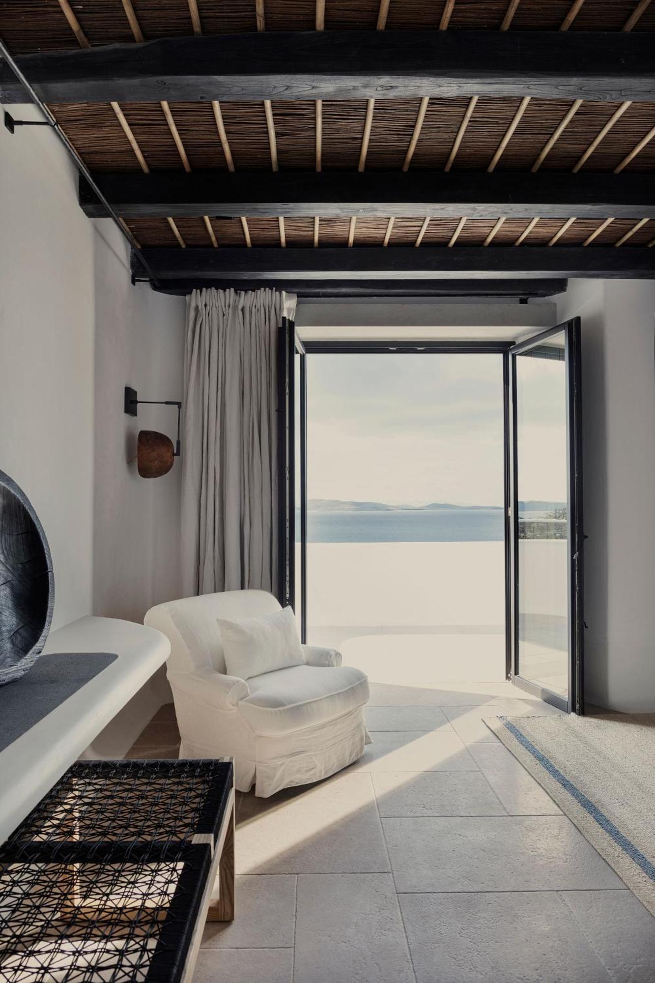 ホテル Kalesma Mykonos オルノス 部屋 写真