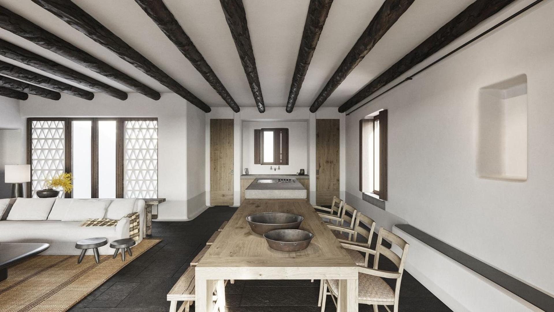 ホテル Kalesma Mykonos オルノス 部屋 写真