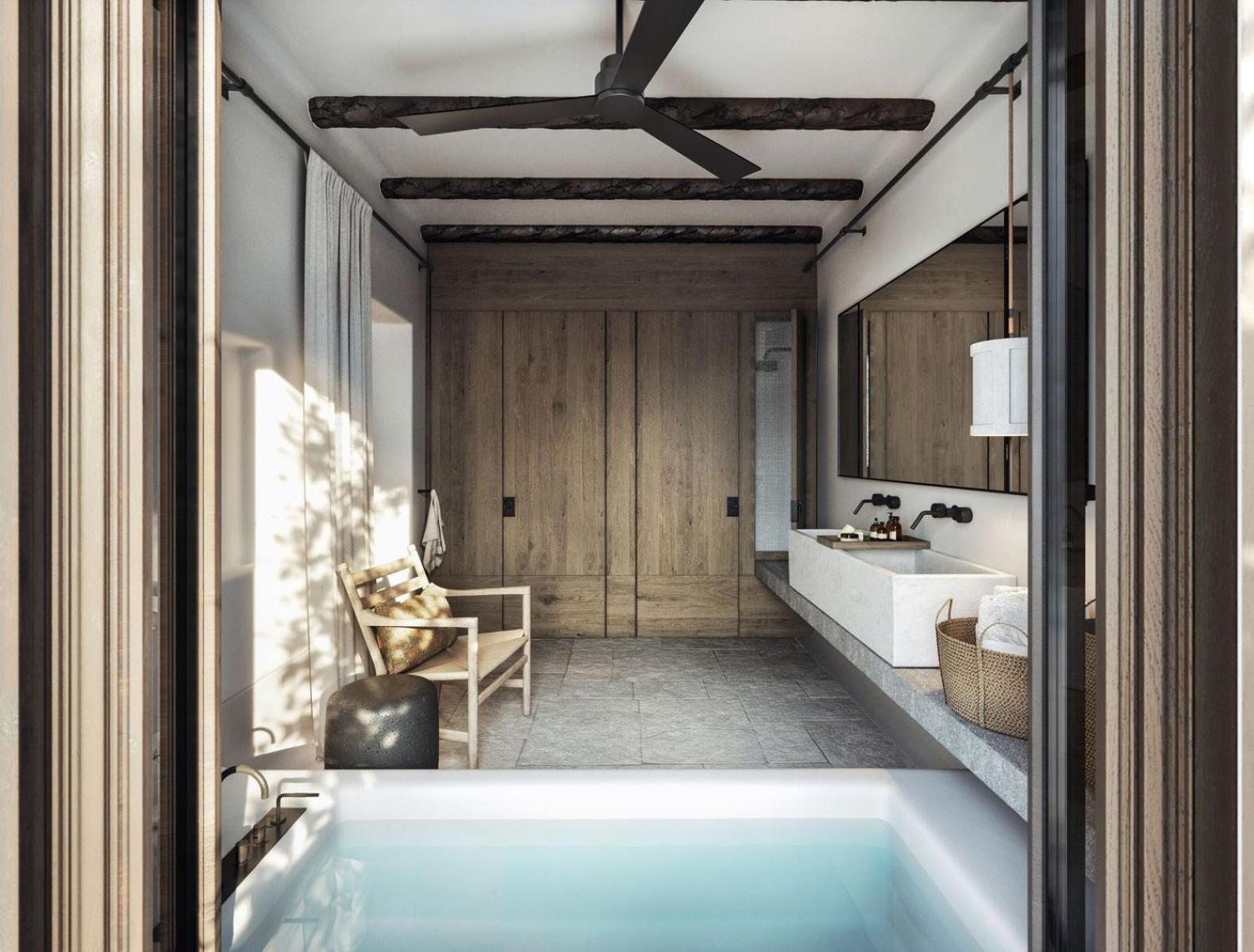 ホテル Kalesma Mykonos オルノス 部屋 写真
