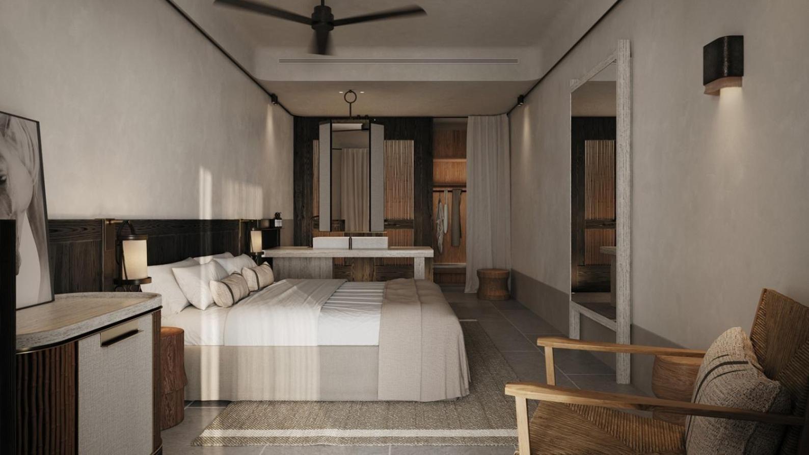 ホテル Kalesma Mykonos オルノス 部屋 写真